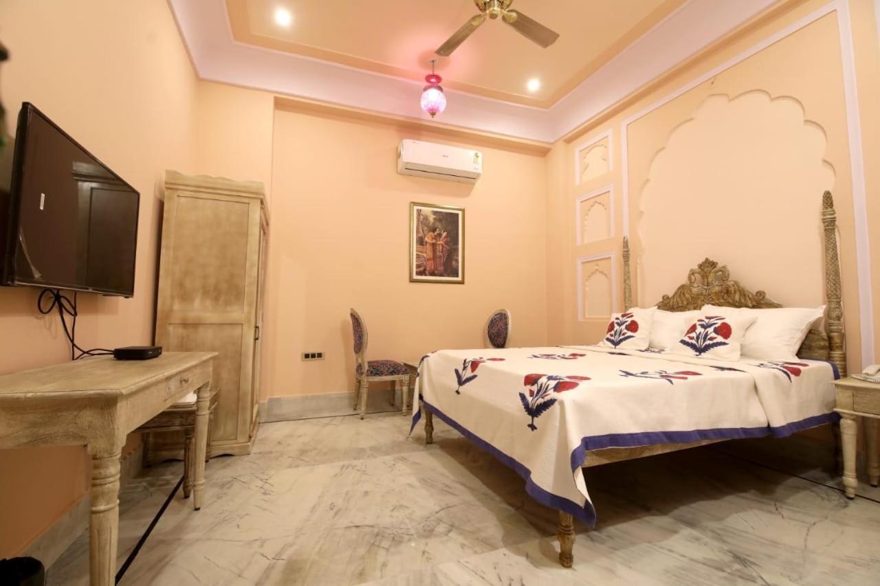 Raj Rajeshwari Haveli Hotel Dzsaipur Szoba fotó